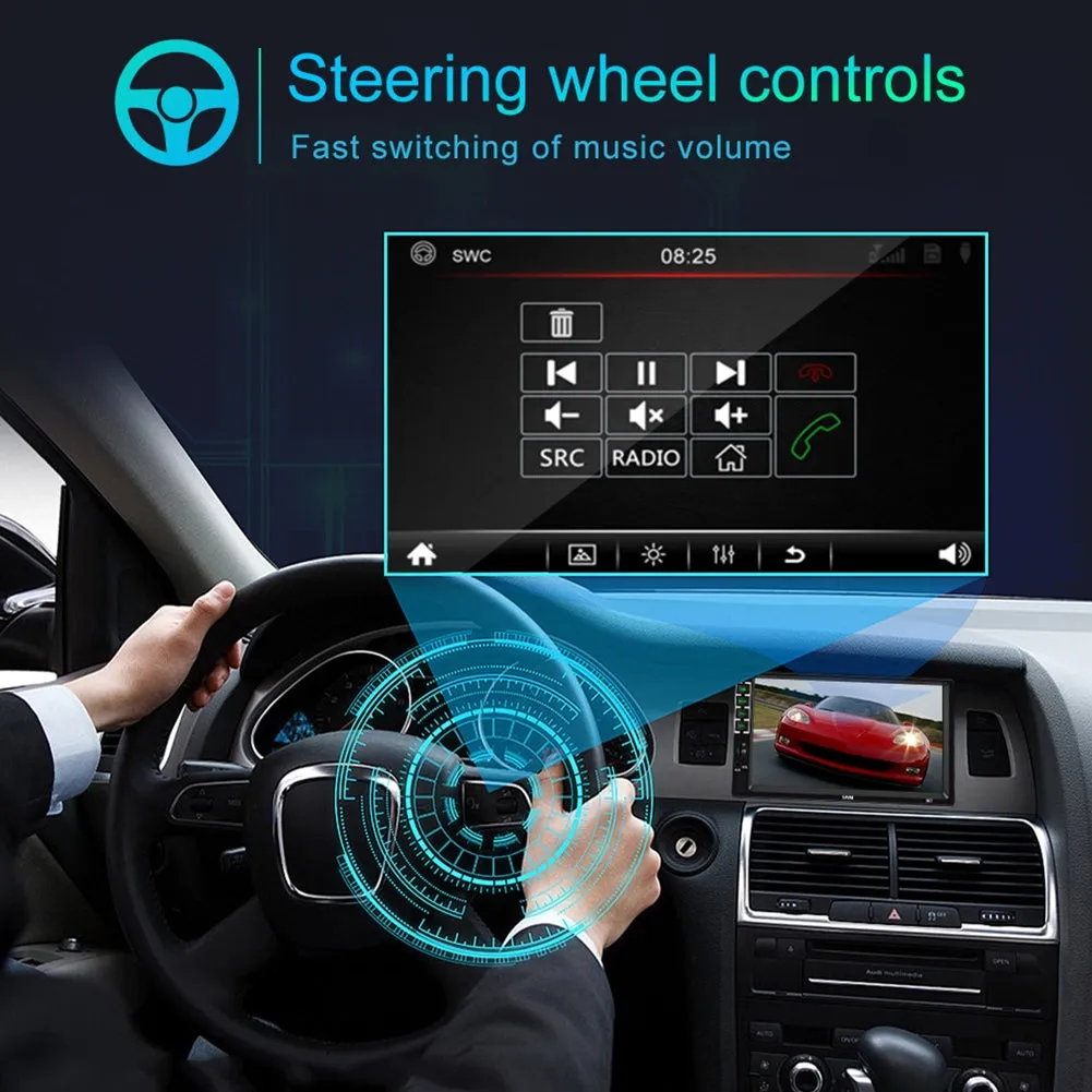 7-inch Car Stereo Mp5 Player HD Touch-screen Universal Bluetooth