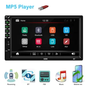 7-inch Car Stereo Mp5 Player HD Touch-screen Universal Bluetooth