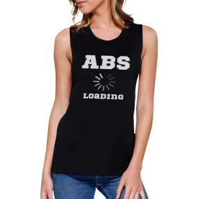 Abs Loading Work Out Muscle Tee Women's Workout Tank Sleeveless Top