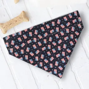 American Flag Dog Bandana
