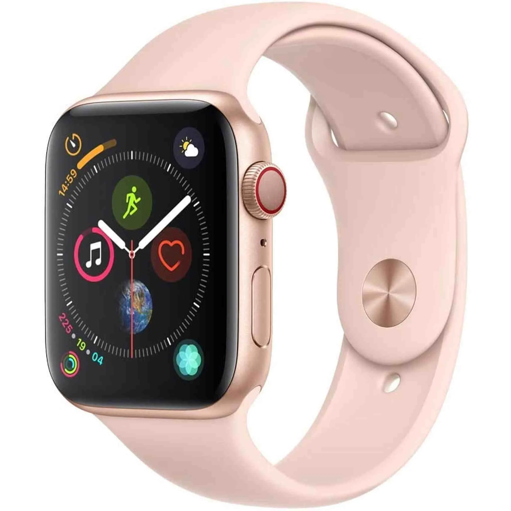 Apple Watch Series 4 (GPS   Cellular, 44mm) - Gold Aluminum Case with Pink Sand Sport Band