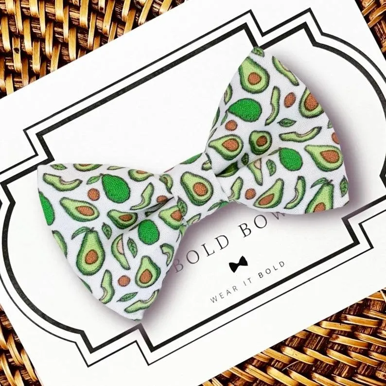 Avocado Bow Tie for Dog and Cat Collar