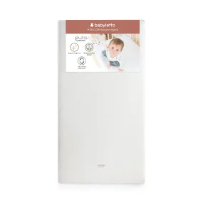 Babyletto Pure Core Crib Mattress | Hybrid Quilted Waterproof Cover | 2-Stage