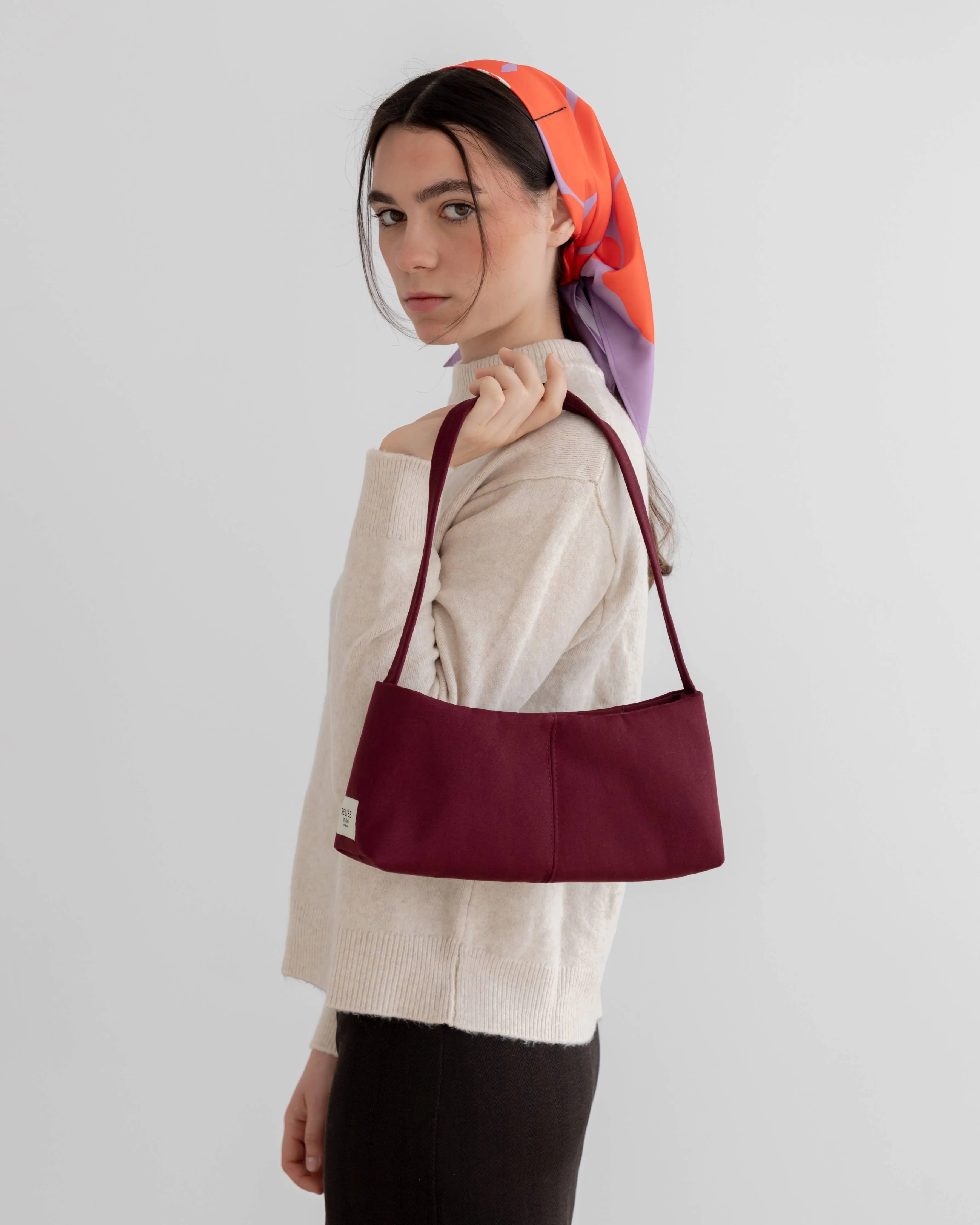 Baguette bag in Navy - Gemma: Sea