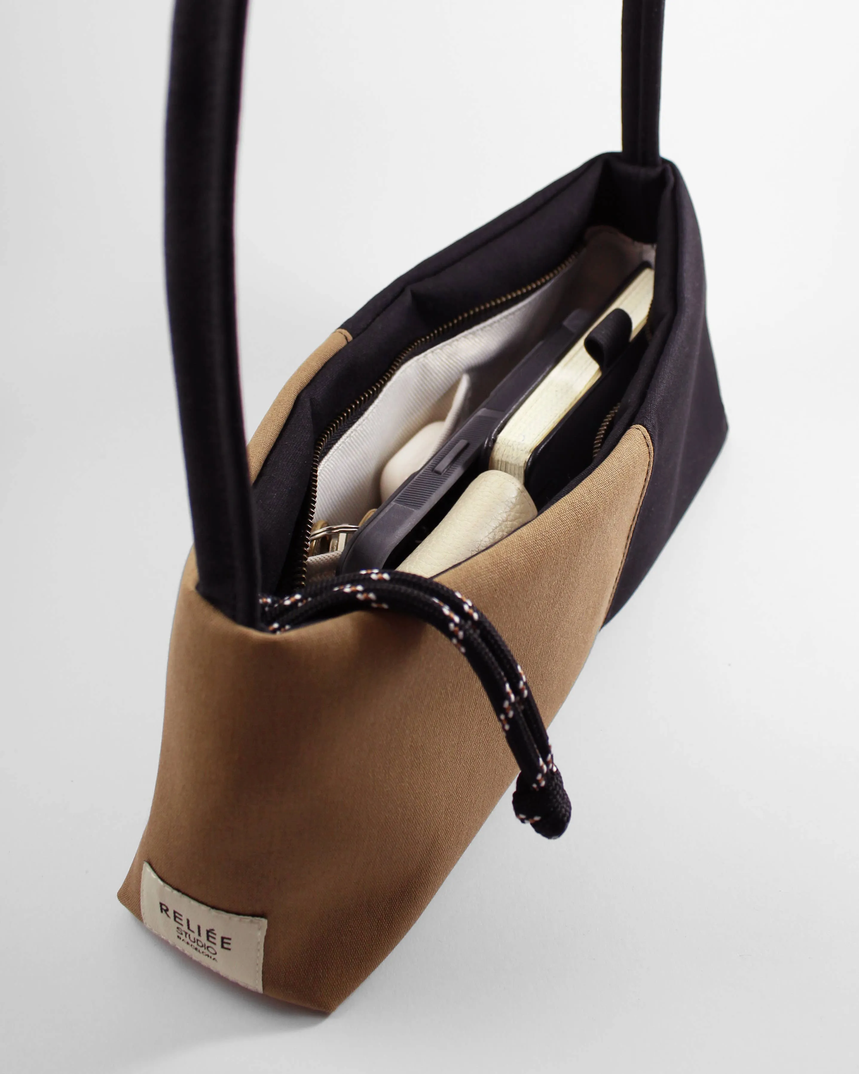 Baguette bag in Navy - Gemma: Sea