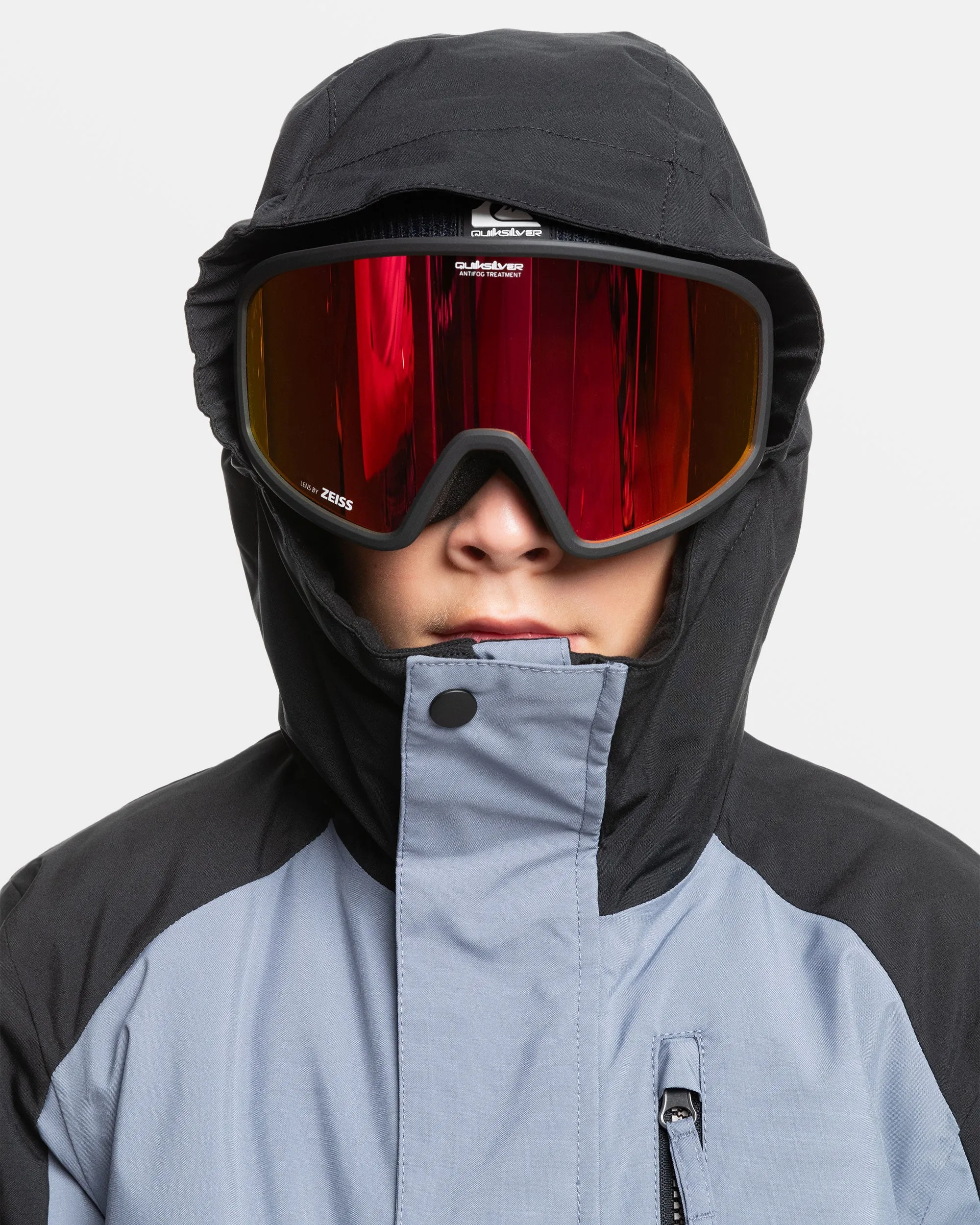 Boys 8-16 Mission Block Technical Snow Jacket - Flint Stone