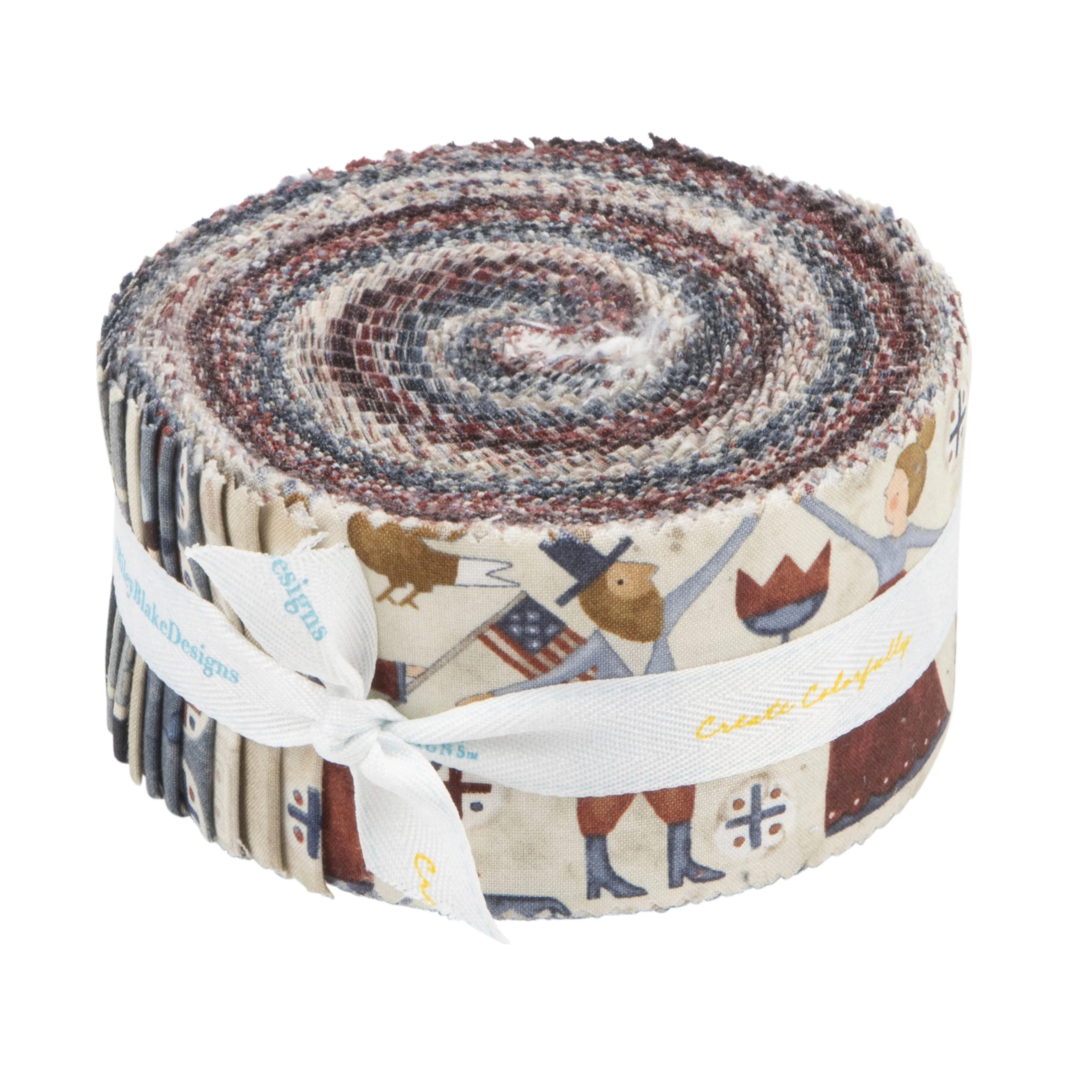 Bright Stars | 2.5-inch Precut Strips by Teresa Kogut for Riley Blake | 40pcs