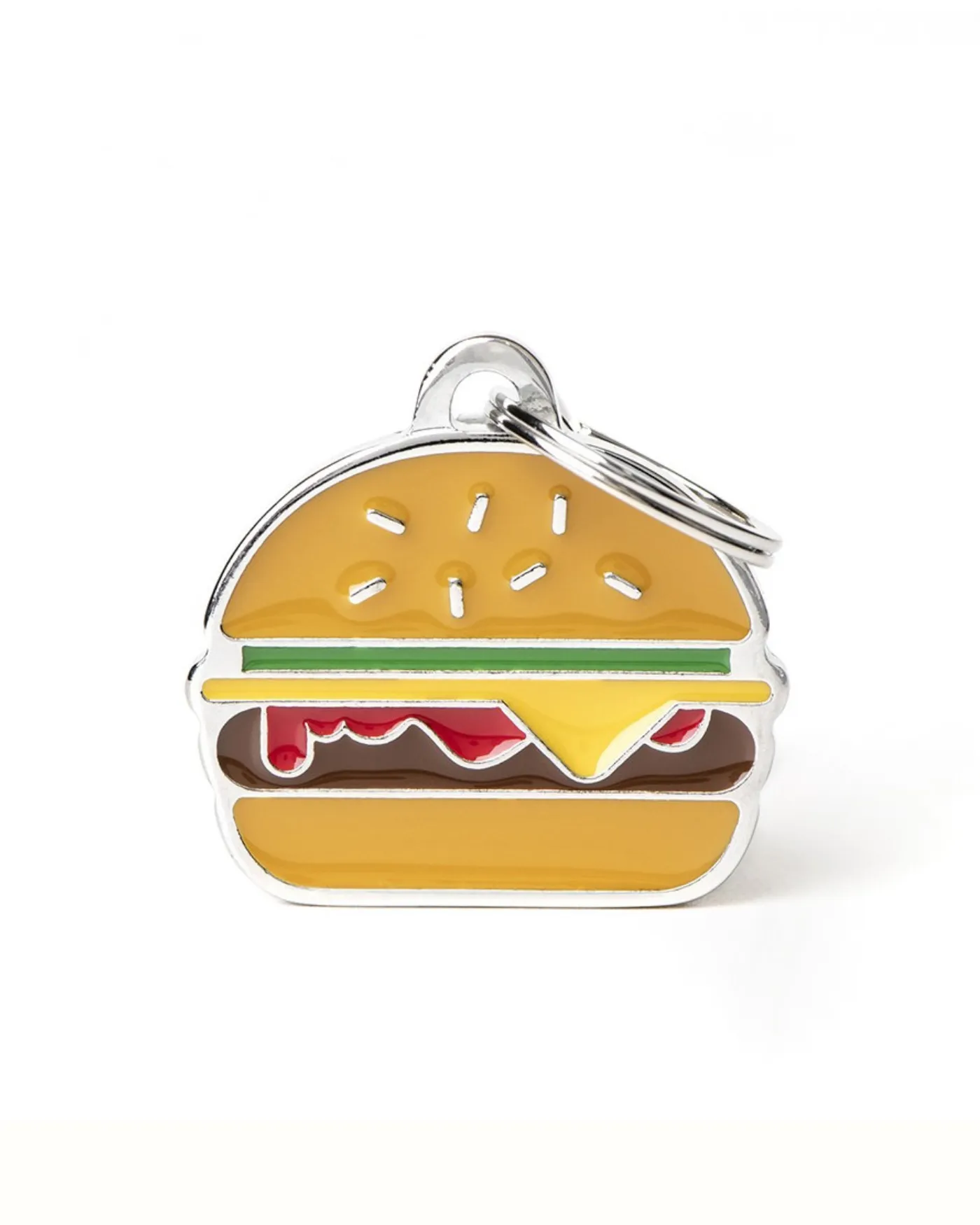 Buy Me a Burger Custom Pet ID Tag
