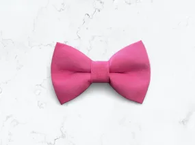 Candy Pink Bow Tie