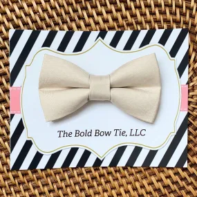 Champagne Bow Tie for Dog and Cat Collar