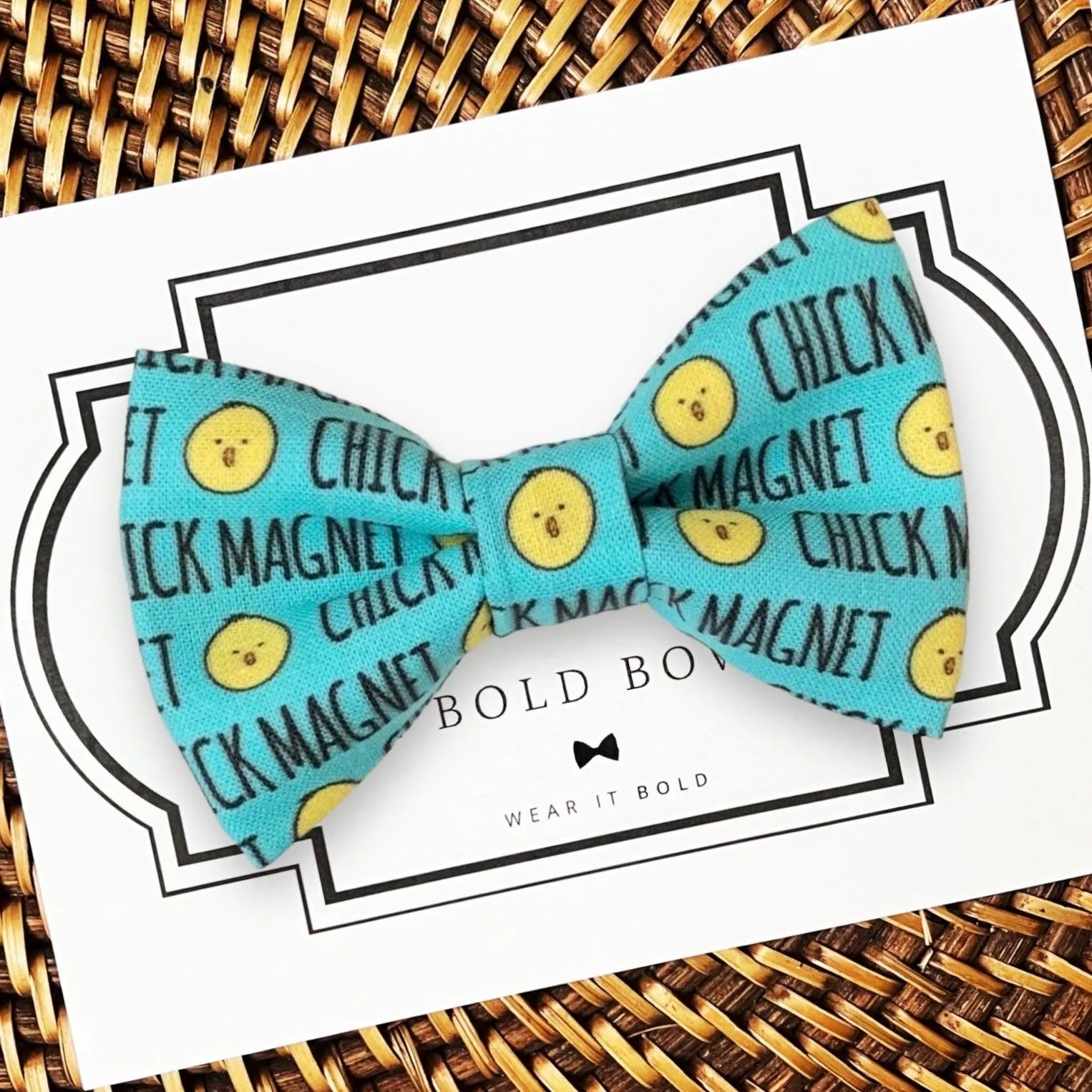 Chick Magnet Bow Tie for Dog and Cat Collar