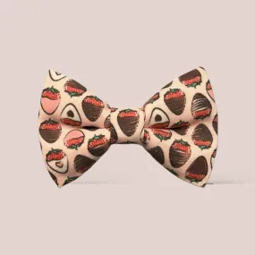 Chocolate Strawberry Valentine’s Day Hair Bow