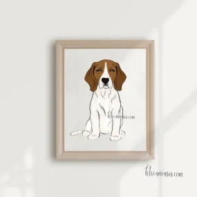 Choose Your BEAGLE Art Print
