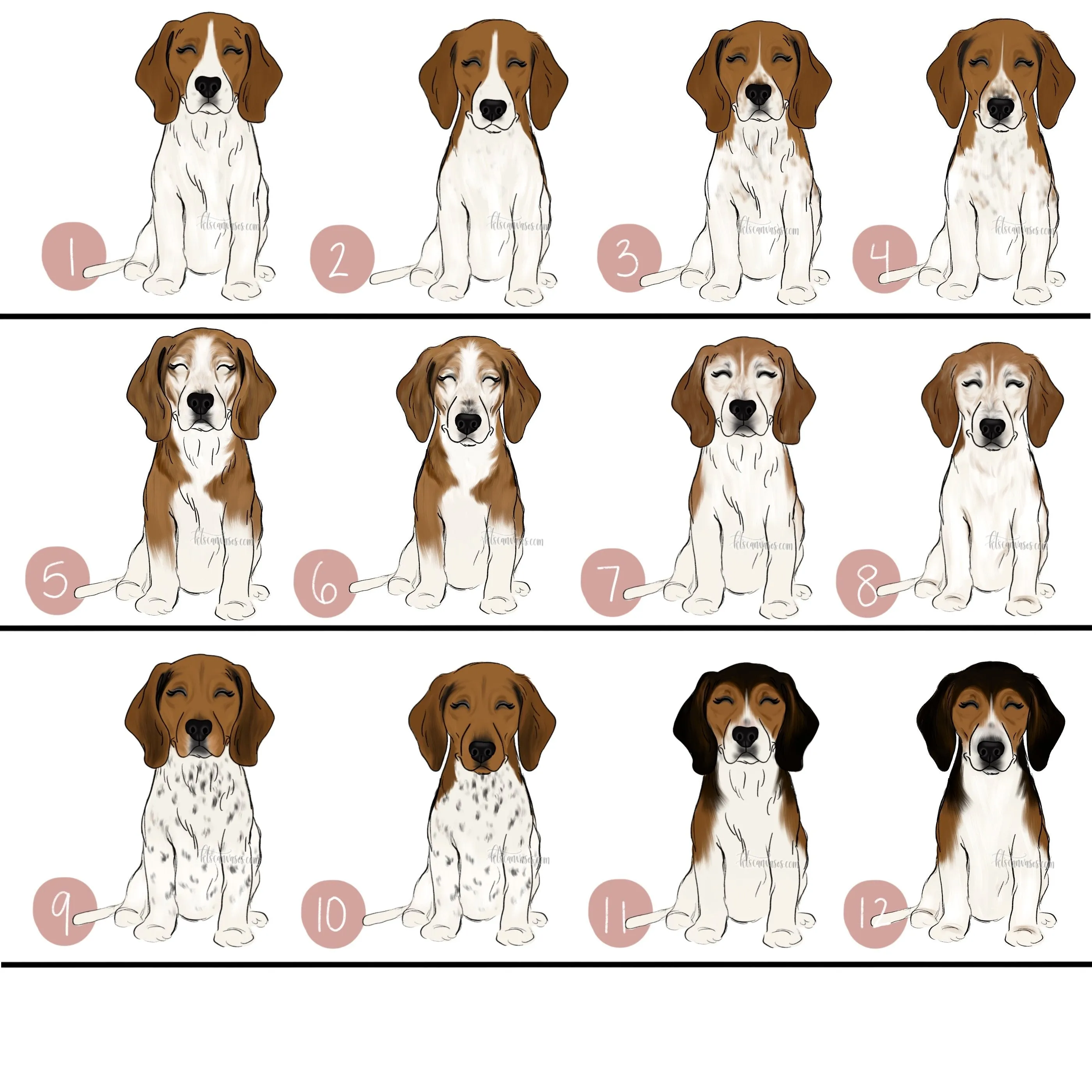 Choose Your BEAGLE Art Print