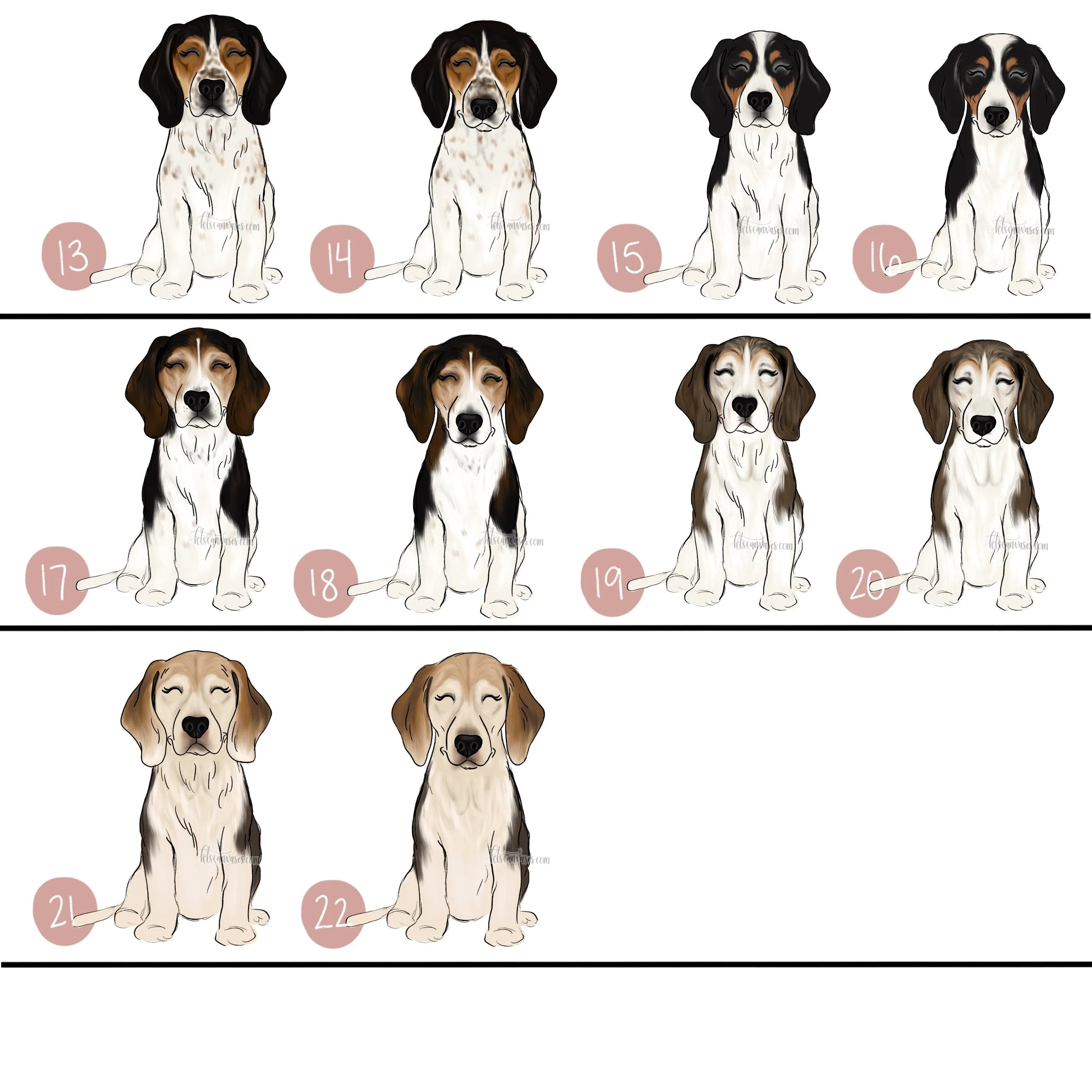 Choose Your BEAGLE Art Print