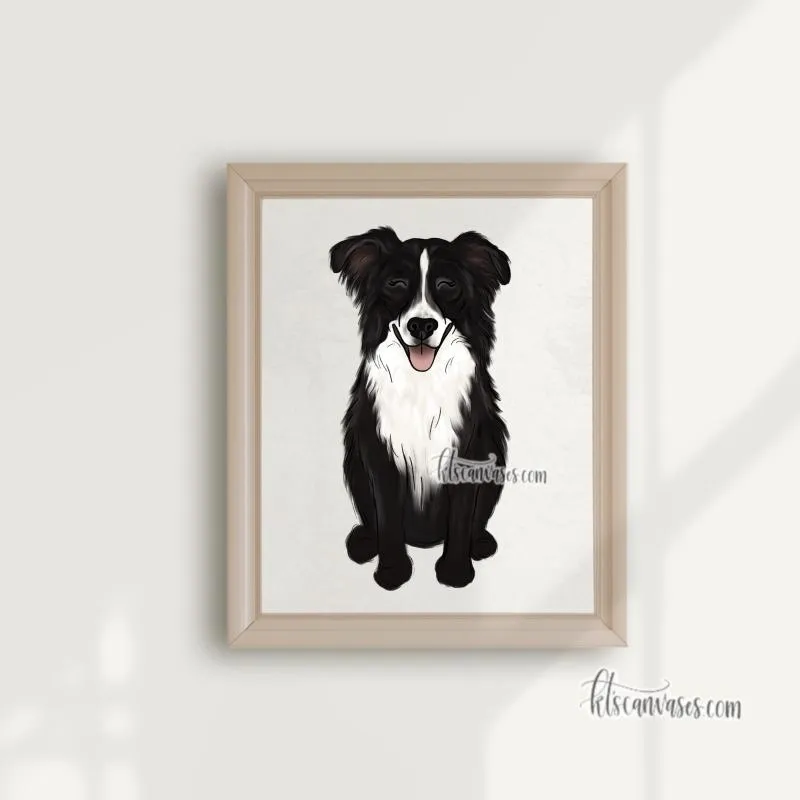 Choose Your BORDER COLLIE Art Print