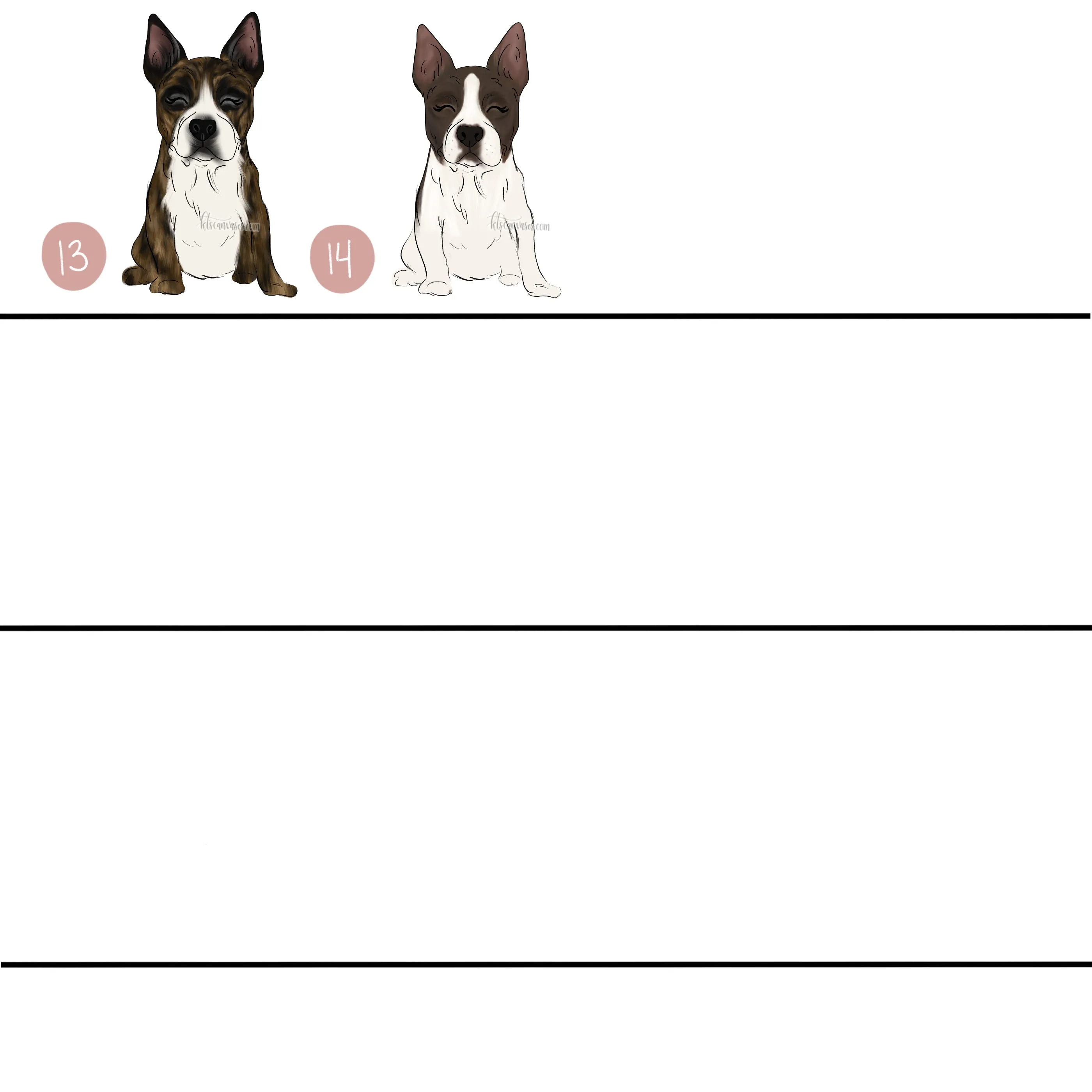 Choose Your BOSTON TERRIER Art Print