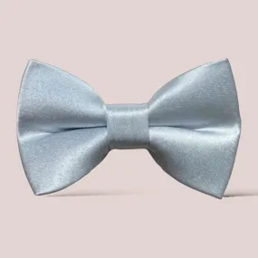 Cinderella Blue Satin Hair Bow