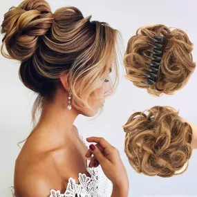 Claw Clip Wig for Natural Hair Bun