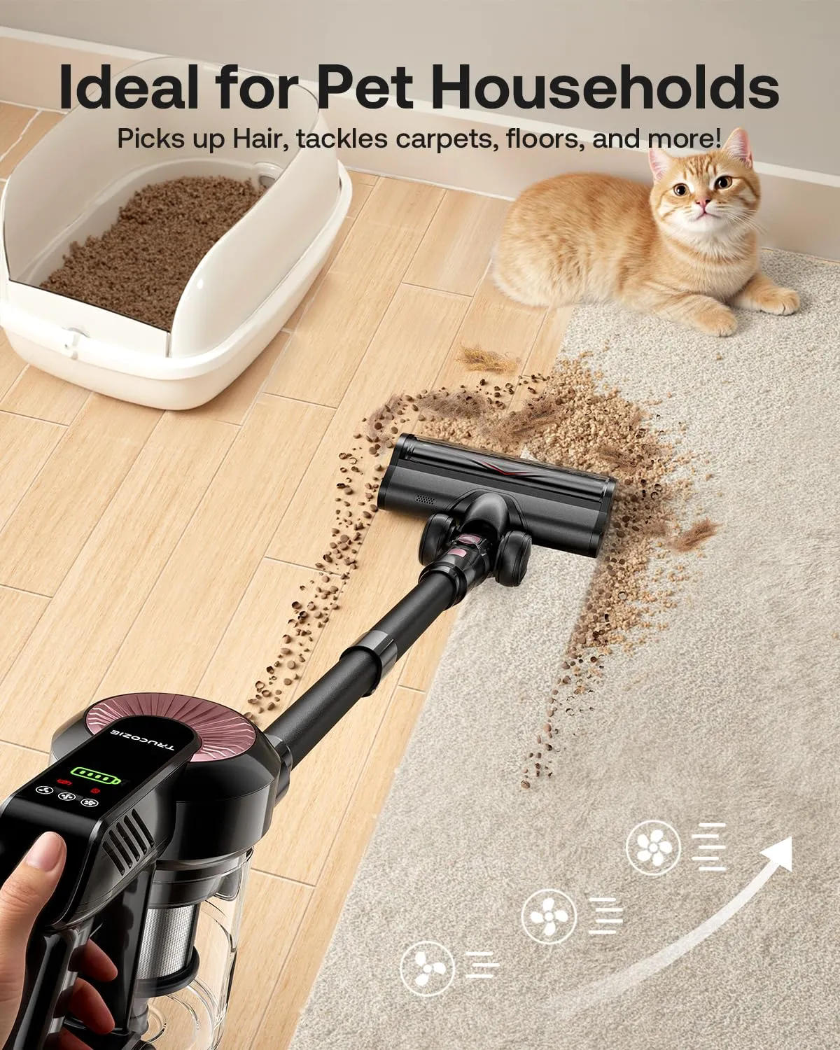 Cordless Vacuum Cleaner for Home and Pets