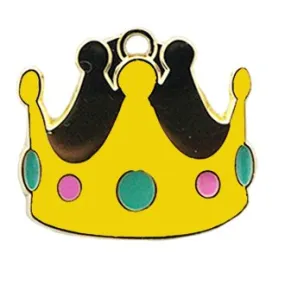 Crown Pet ID Tag