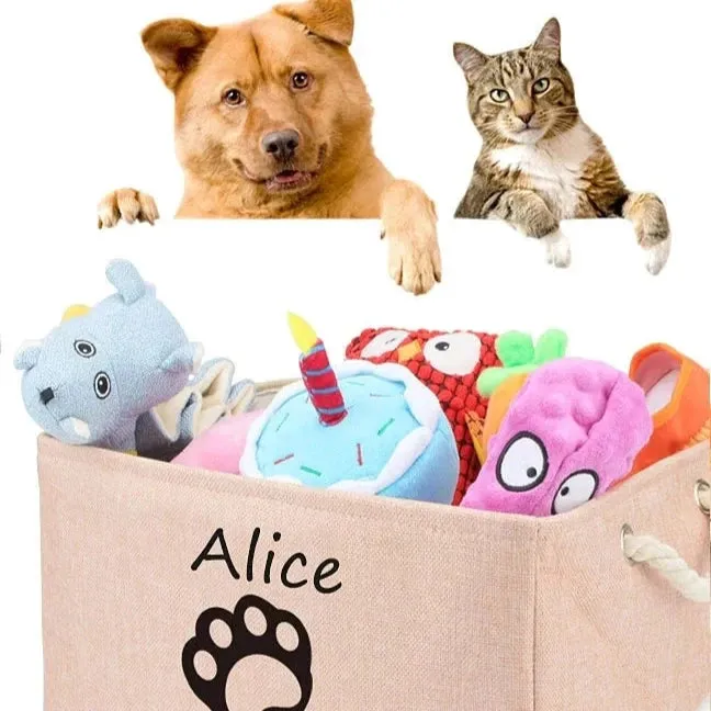 Custom Dog Toy Box