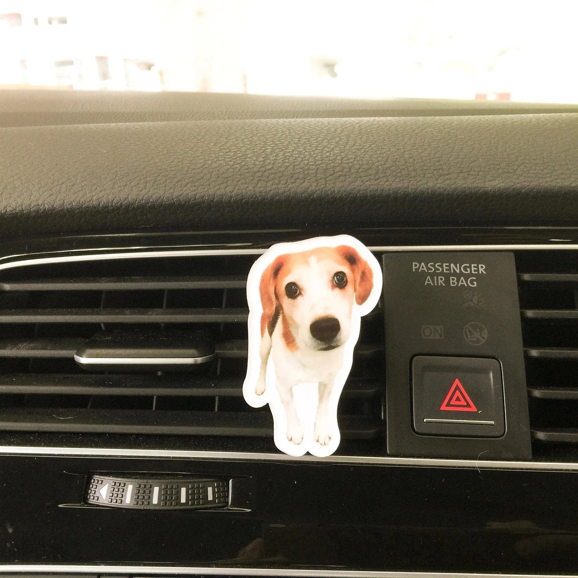 Custom Pet Photo Air Freshener | Personalized Car Diffuser | Dog Cat Lover Gift | Unique Memorial Keepsake