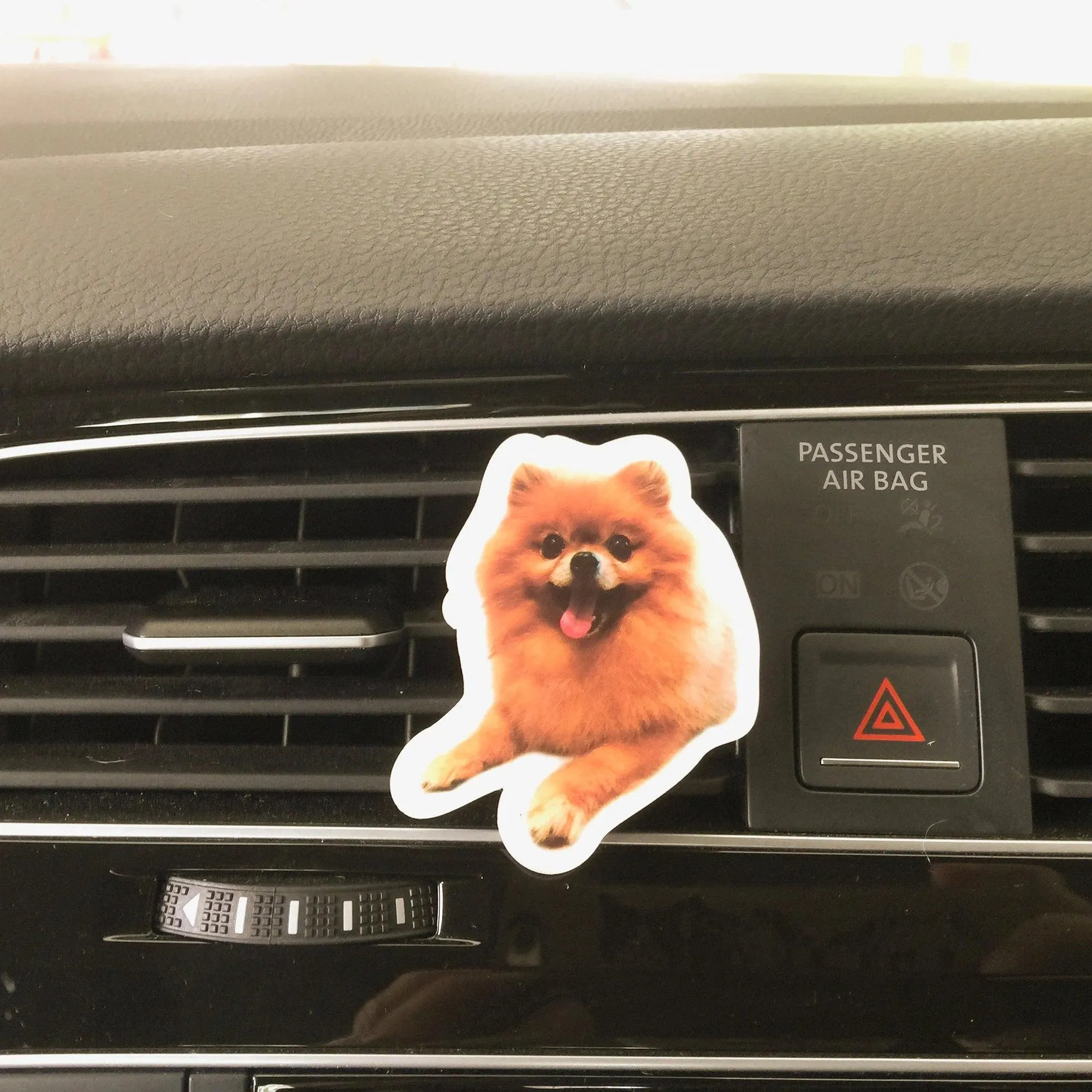 Custom Pet Photo Air Freshener | Personalized Car Diffuser | Dog Cat Lover Gift | Unique Memorial Keepsake