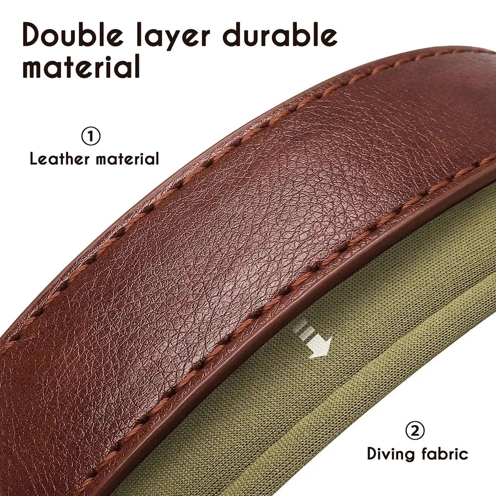 Customised Leather ID Nameplate Dog Collar