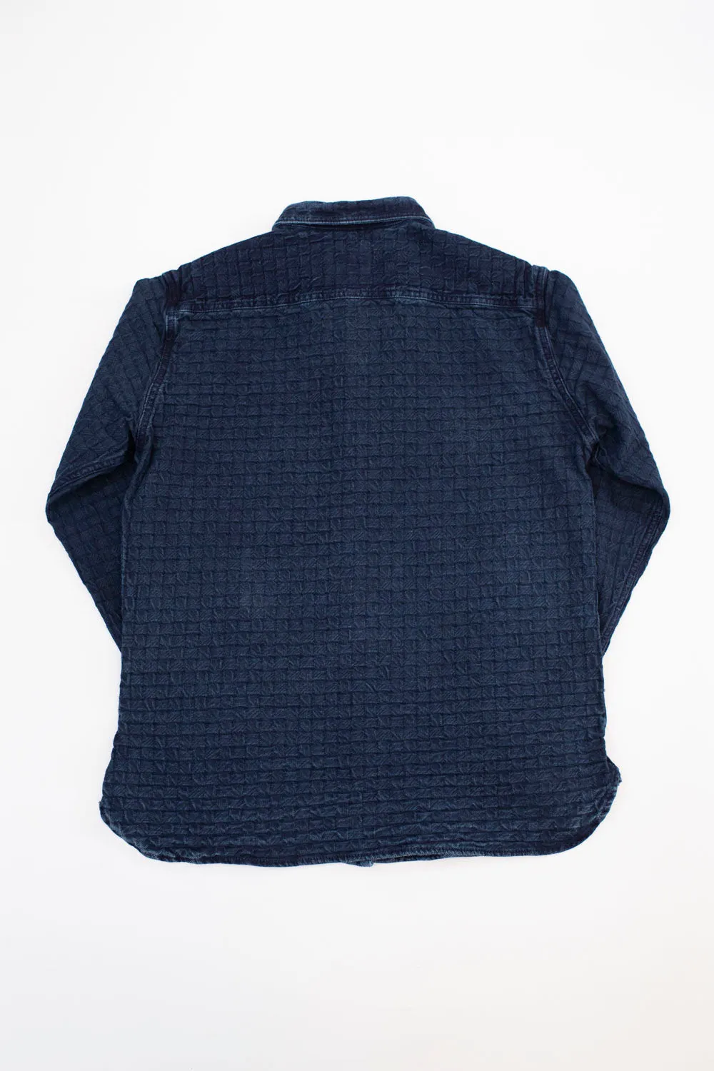 D5688 - "Ajiro Denim" Shirt - Indigo Dyed