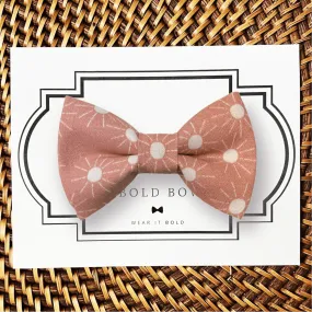 Desert Rose Sun Bow Tie for Dog Collar or Cat Collar