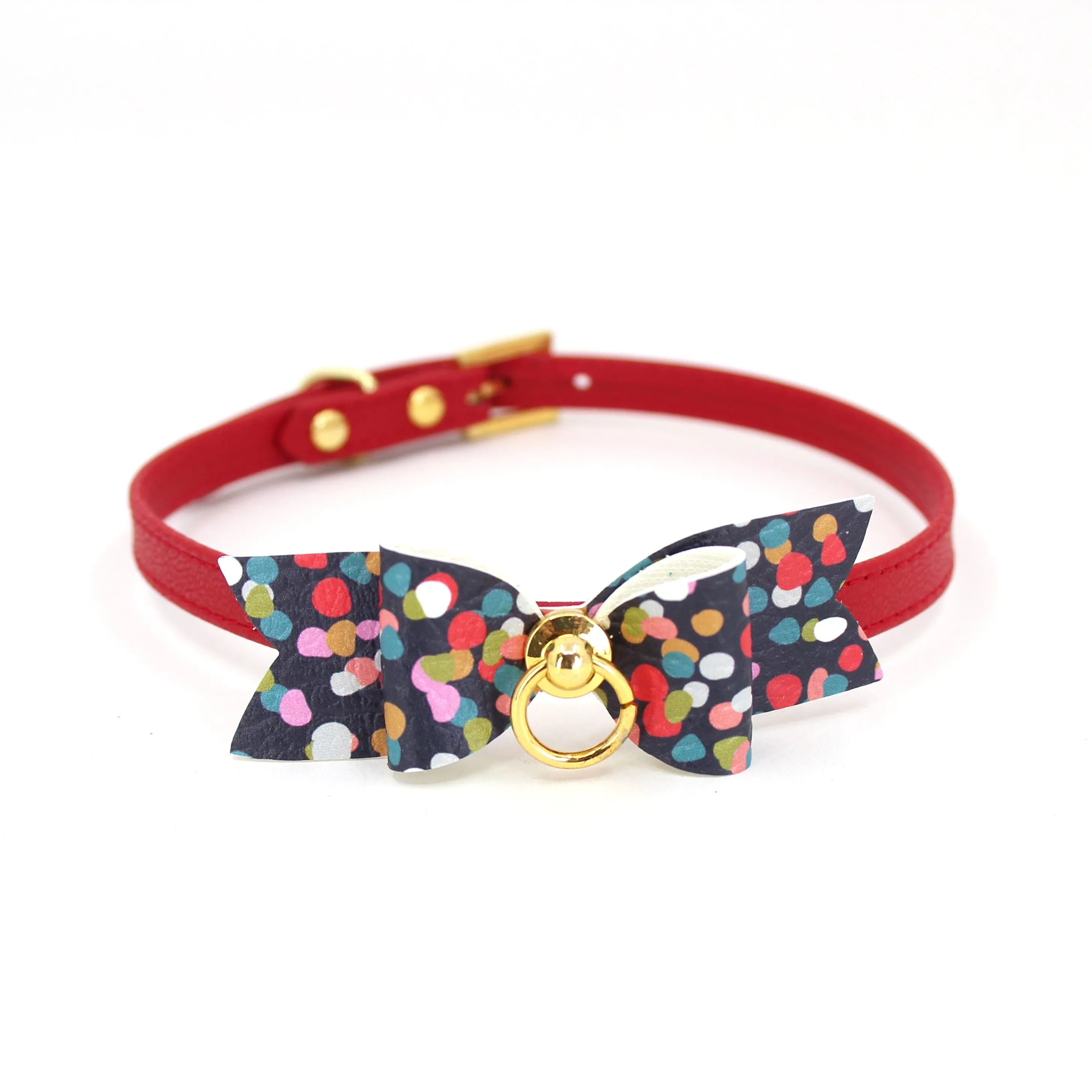 Design Your Own Bow Mini Collar - BDSM Day Collar