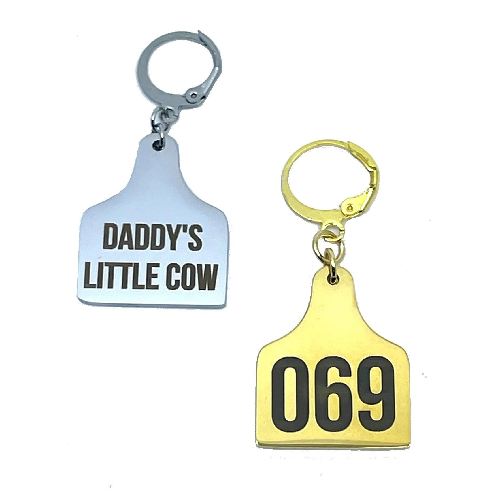 Design Your Own Steel Collar Tag - Cow Tag