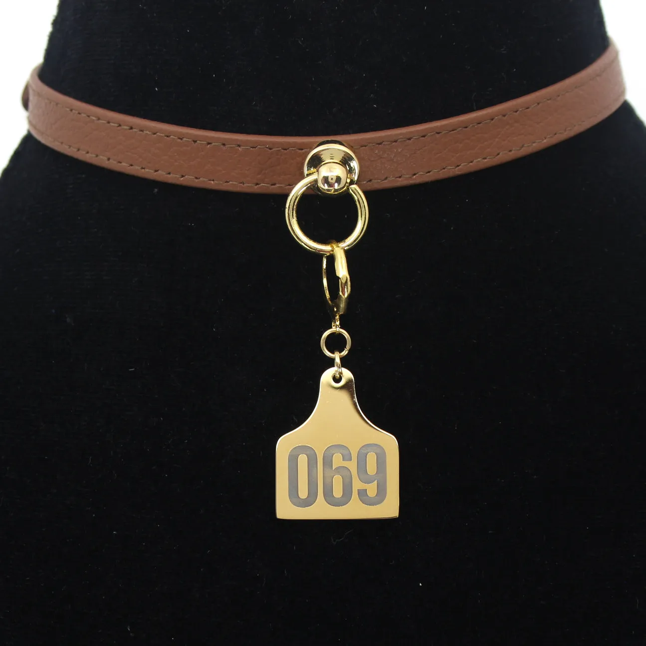Design Your Own Steel Collar Tag - Cow Tag