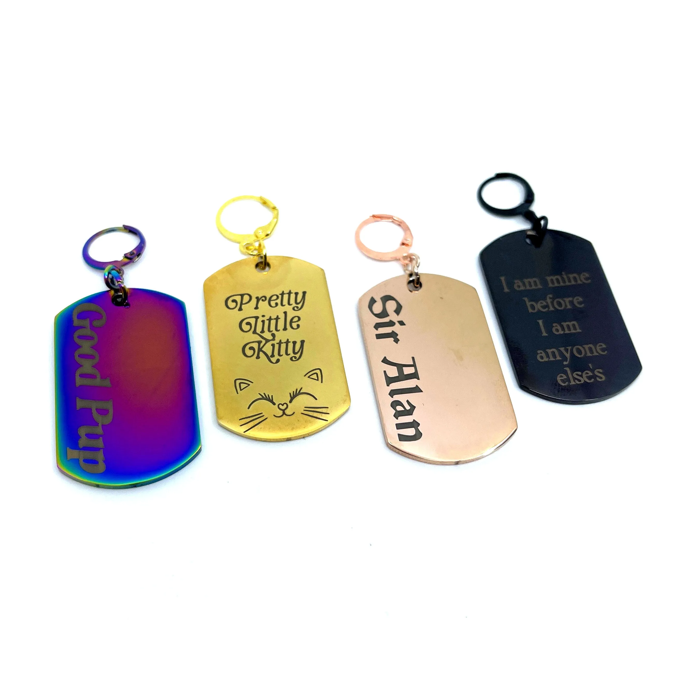 Design Your Own Steel Collar Tag - Dog Tag