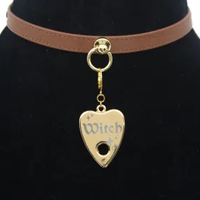 Design Your Own Steel Collar Tag - Ouija Planchette