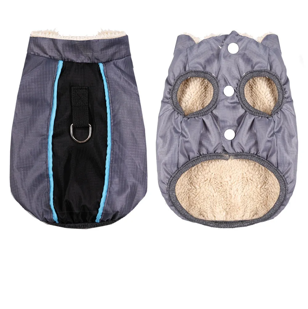 Dog Cat Jacket Coat Waterproof Winter Warm Vest