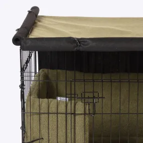 Dog Crate Cover Olive by Danish Design