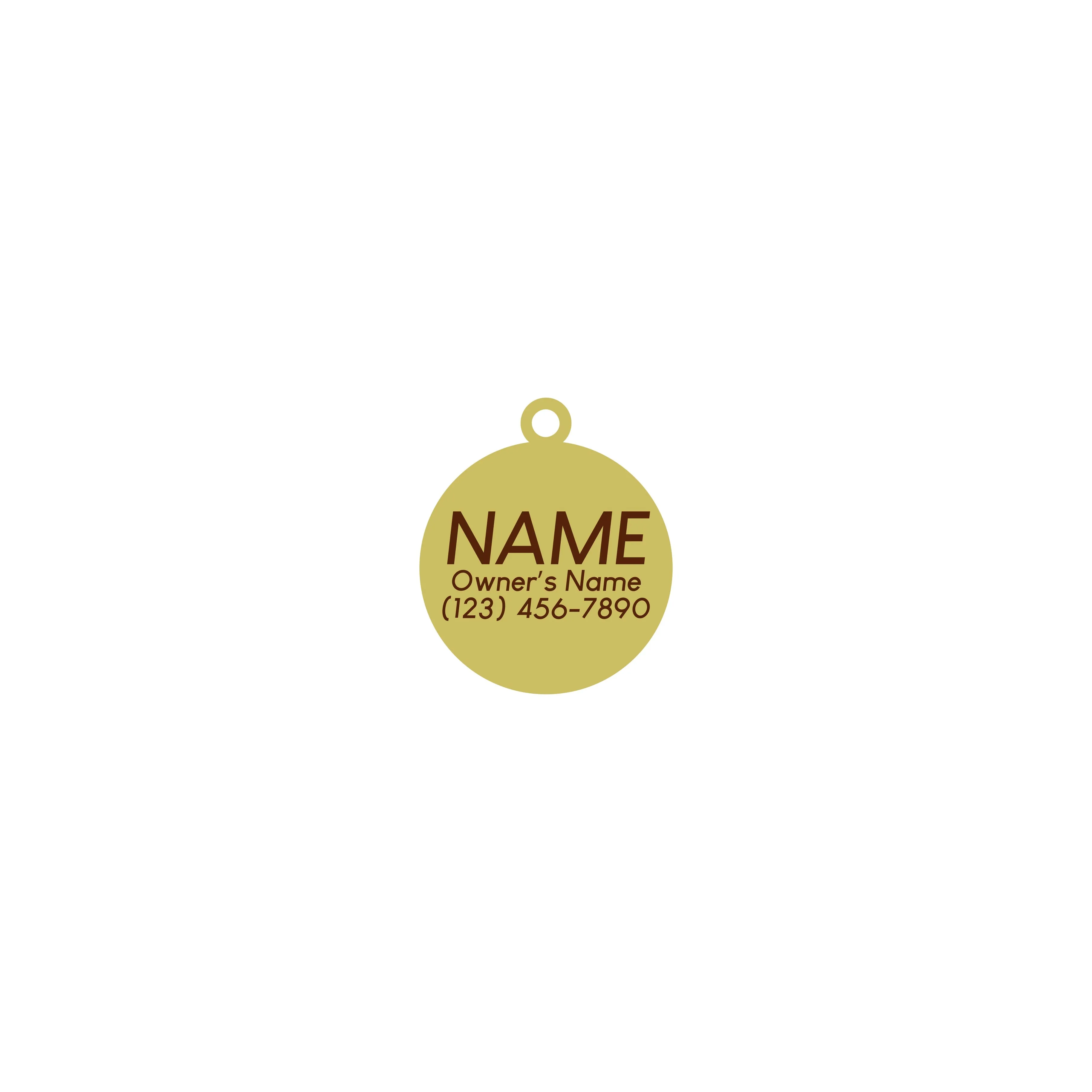 Don't Stress Meowt ID Tag (Custom)