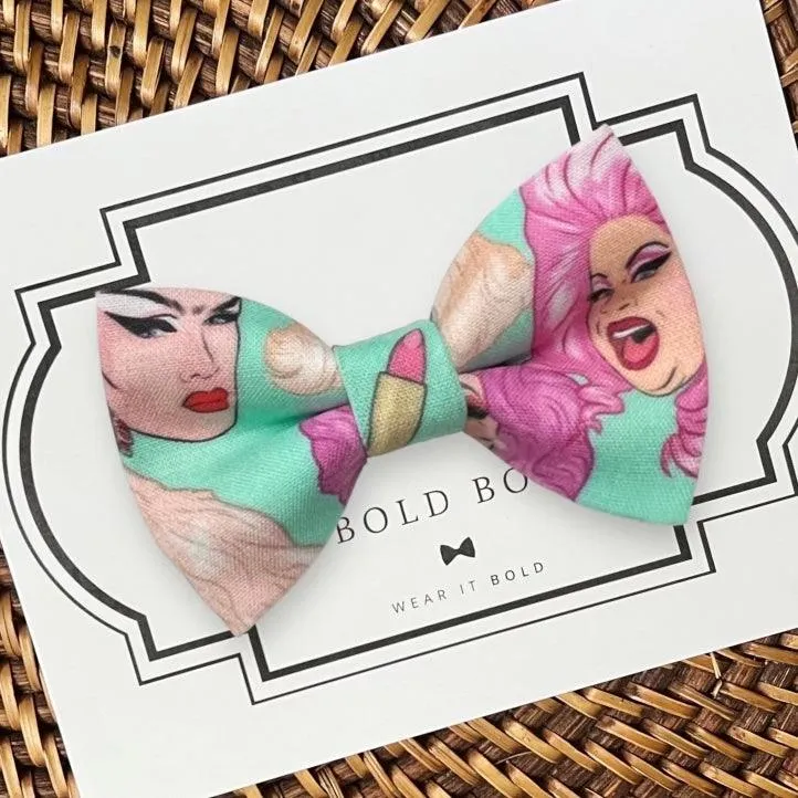 Drag Queens Bow Tie for Dog Collar or Cat Collar