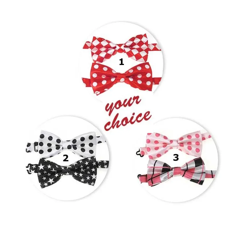 Dress-Up Bow Ties for Dog & Cats - Set of 2