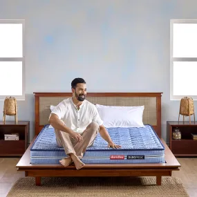 duroflex Up Right - Duropedic with Doctor Recommended |5 Zone Dual Density Orthopedic Support Layer |5 Inch Double Size PU Bonded Foam Mattress, (72x48x5 Inch)