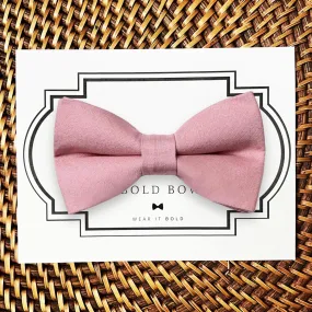 Dusty Rose Bow Tie for Dog and Cat Collar
