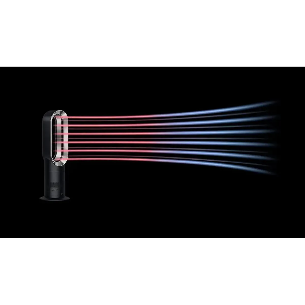 Dyson AM09 Hot Cool Jet Focus Heater Fan - White/Silver
