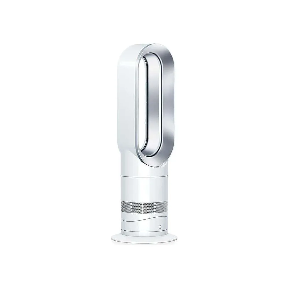 Dyson AM09 Hot Cool Jet Focus Heater Fan - White/Silver