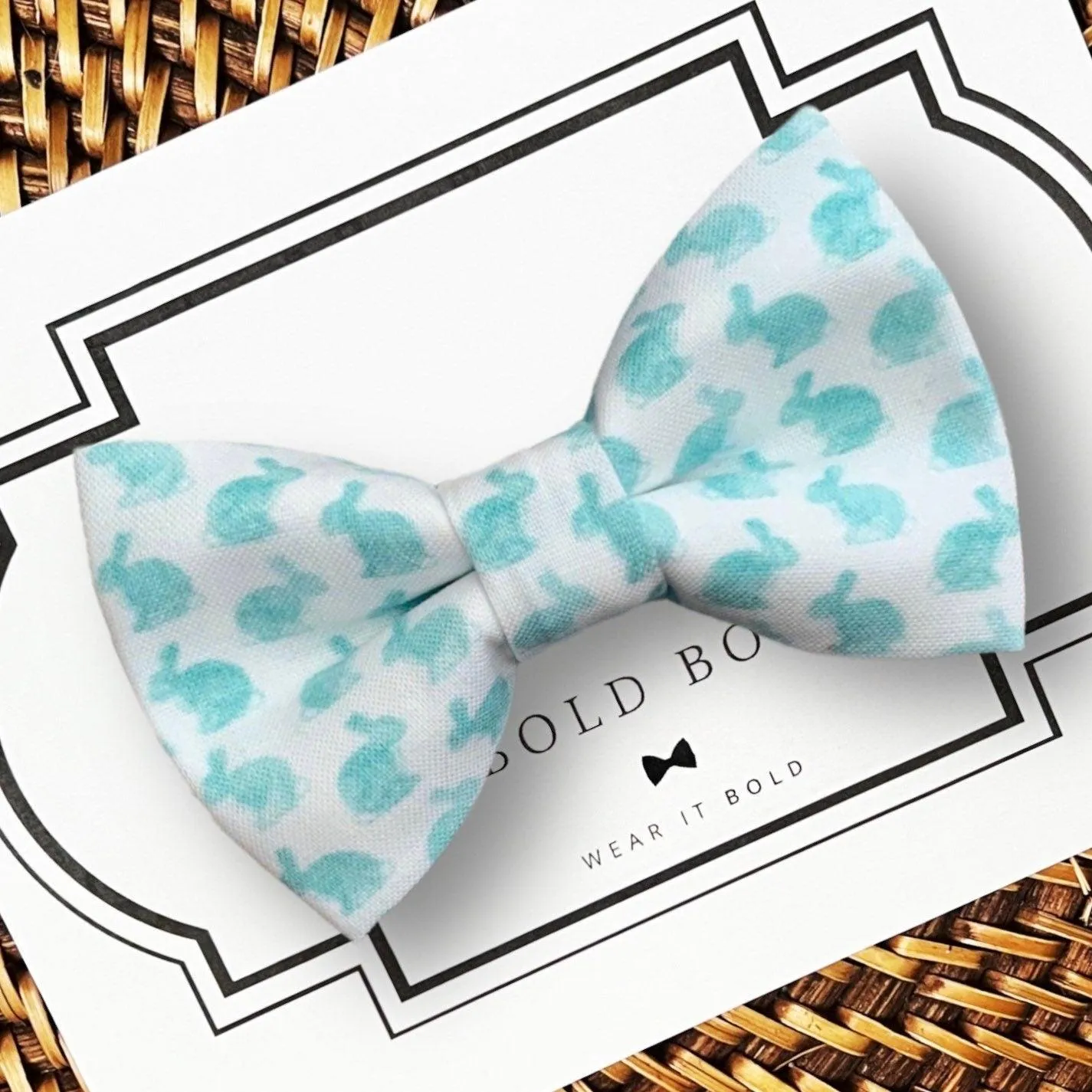 Easter Bunny Dog Bow Tie or Cat Bow Tie