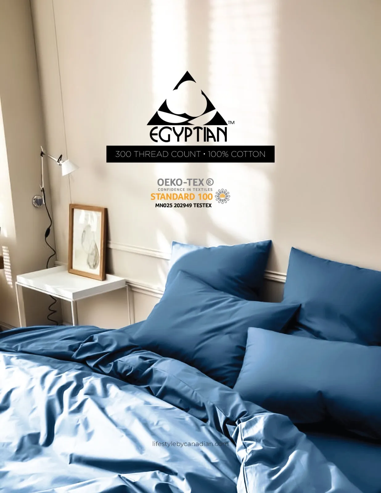 Egyptian Cotton BEDSHEET | 300 Thread Count