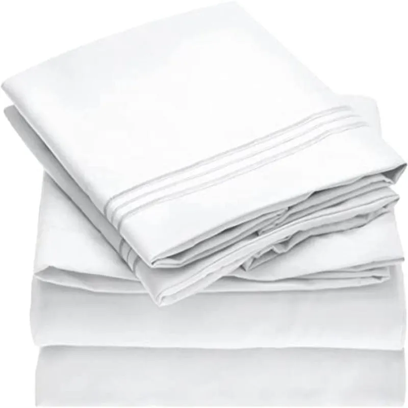 Extra Deep Pocket King Size Sheets - Bedding Sheets & Pillowcases - Hotel Luxury, Ultra Soft, Cooling Bed Sheets