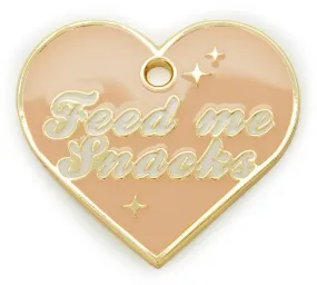 Feed Me Snacks Pet ID Tag