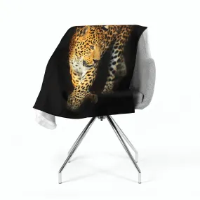Fleece Blanket Beautiful Jaguar